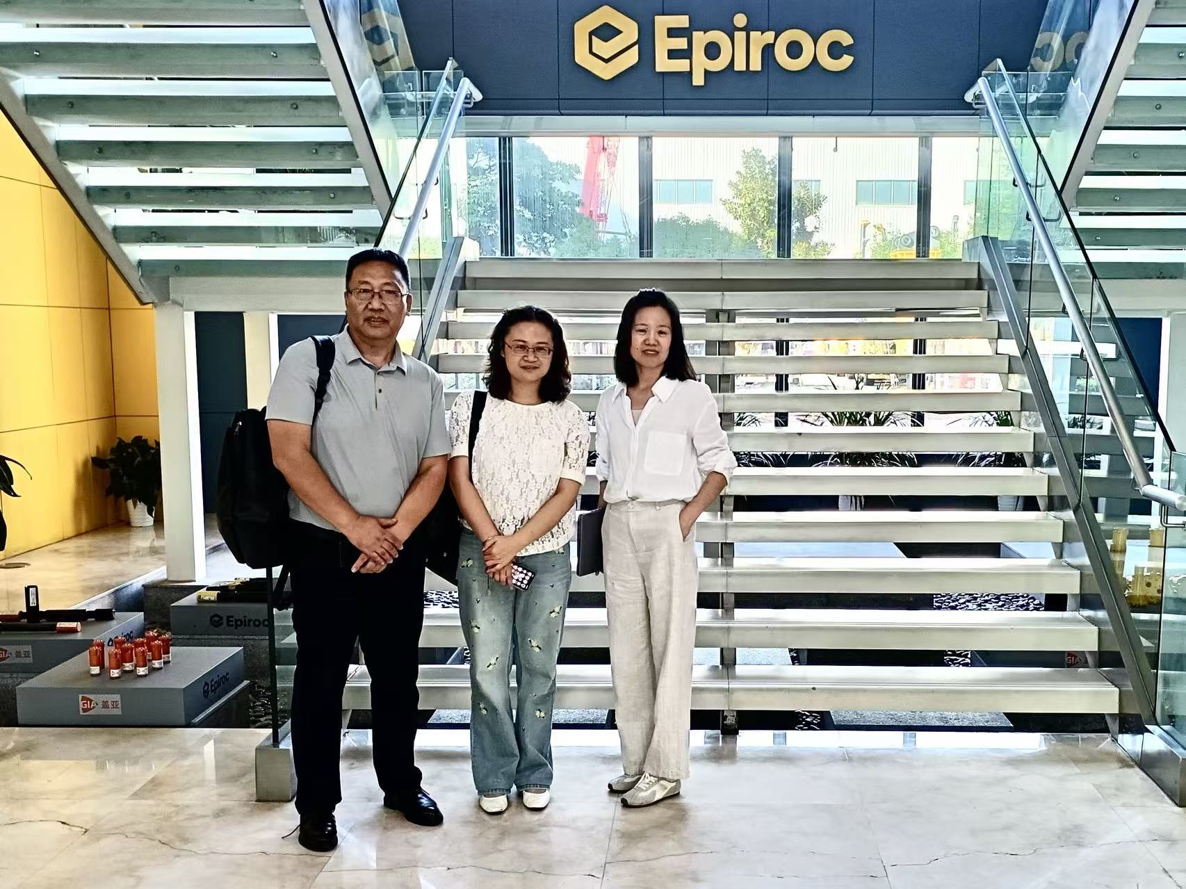 Visiting to Epiroc China